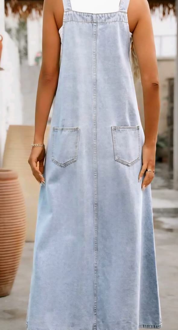 Vestido jardinero Lisse